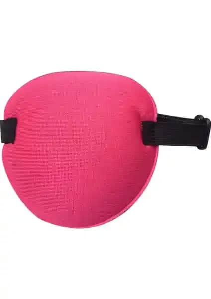 Bizzarini Göz Kapama Bandı Pembe Korsan Tasarımı Çocuk ve Gençler İçin Uygun