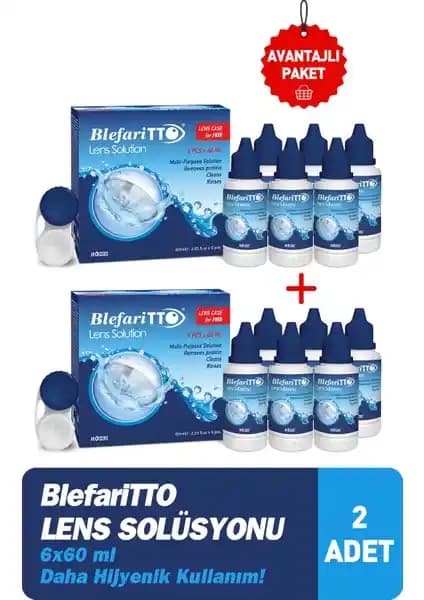 Blefaritto Lens Solüsyonunun Kullanımı ve Göz Sağlığına Etkileri Analizi