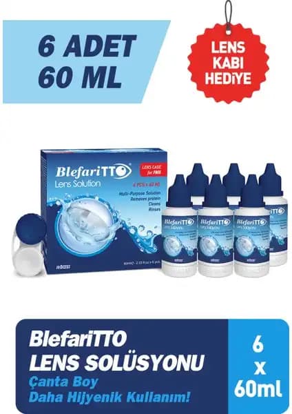 Blefaritto Lenss Solisyonu: Yumuşak Kontakt Lensler İçin Güvenilir Bakım Ürünü