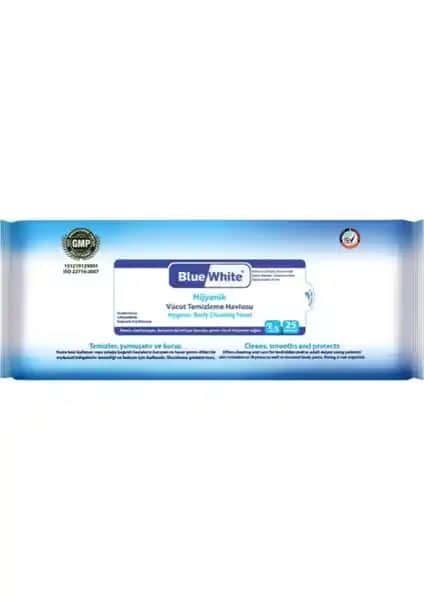 Blue White Antibakteriyel Perine Bölgesi Yıkama Havlusu: Hijyen ve Konforun Güçlü Bir Birliği
