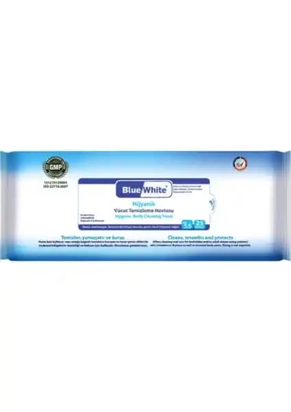 Blue White Antibakteriyel Perine Bölgesi Yıkama Havlusu: Hijyen ve Konforun Güçlü Bir Birliği
