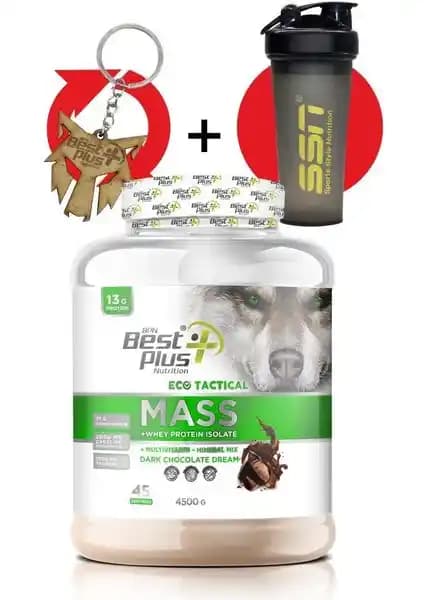 BPN Best Plus Nutrition Eco Tactical Mass 4500g Çikolatalı Yüksek Kalorili Takviye
