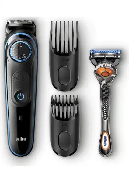 Braun BT 5040 Kablosuz Erkek Bakım Cihazı Çok Yönlü Saç ve Sakal Şekillendirme