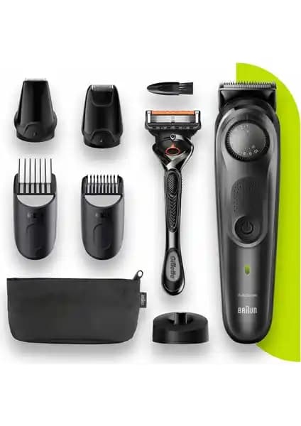 Braun BT 7340 Çok Fonksiyonlu Erkek Bakım Cihazı - Ayarlanabilir Tarak ve Uzun Pil Özellikleri