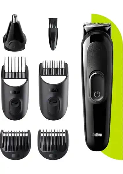 Braun MGK 3320 Erkek Bakım Kiti: Çok Fonksiyonlu ve Pratik Kullanım Sunar