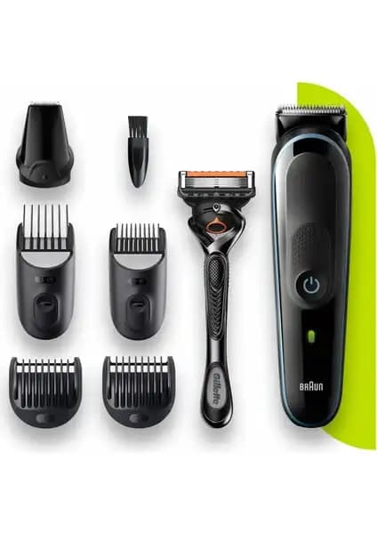 Braun MGK 5345 Erkek Bakım Kiti: Çok Fonksiyonlu ve Kablosuz Kullanım Özelliğiyle Modern Tasarım