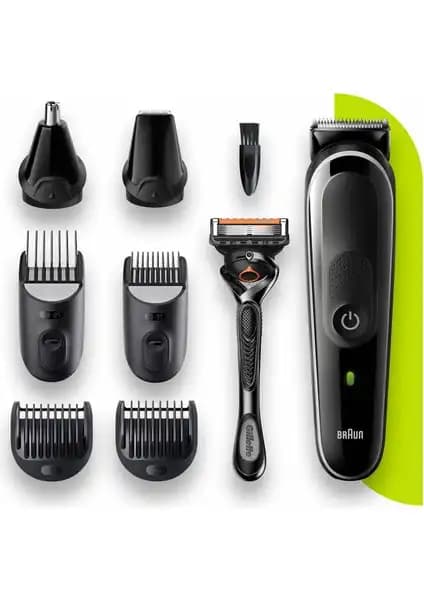 Braun MGK 5360 Erkek Bakım Kiti: Çok Fonksiyonlu, Dayanıklı ve Kablosuz Kullanım Özelliği