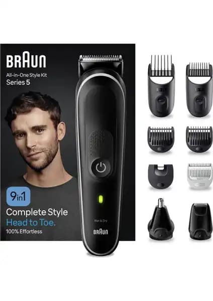 Braun Series 5 MGK5410 Çok Yönlü Erkek Bakım Seti ve Özellikleri