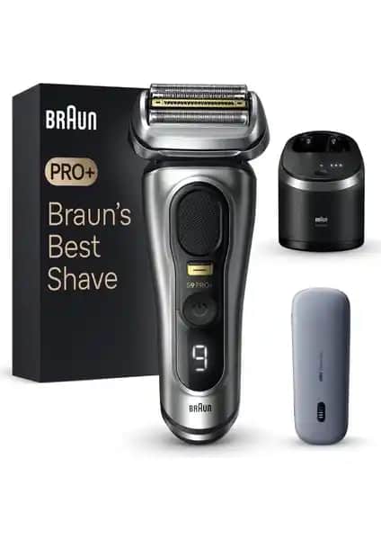 Braun Series 9 Pro+ 9577CC: Yüksek Performanslı ve Çok Fonksiyonlu Tıraş Makinesi