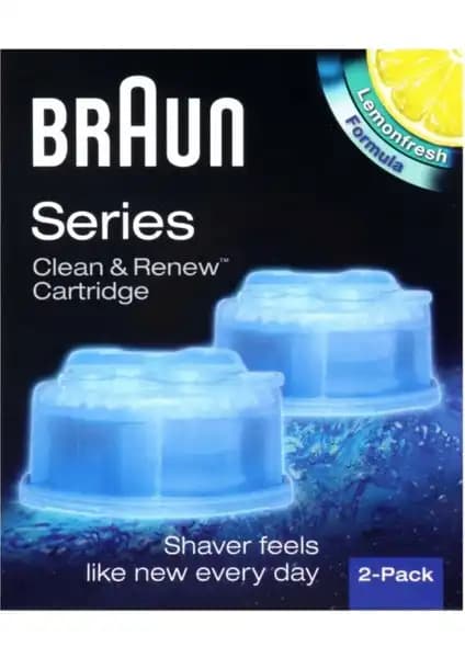 Braun Tıraş Makinesi Temizleme Sıvısı Limon Ferahlığı ile Hijyen ve Ferahlık Sağlar