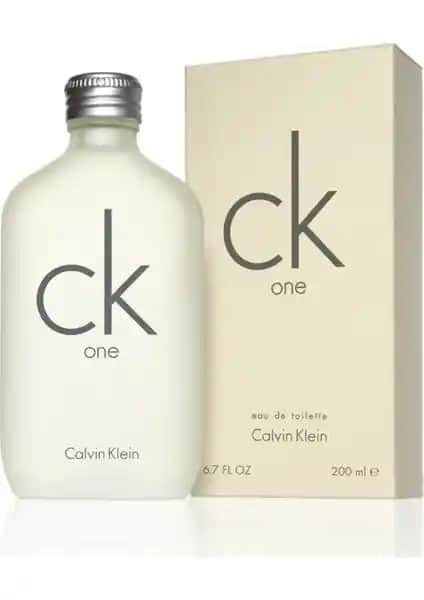 Calvin Klein One Edt 200 ml Unisex Günlük Parfüm Ferah ve Odunsu Koku Profiline Sahip