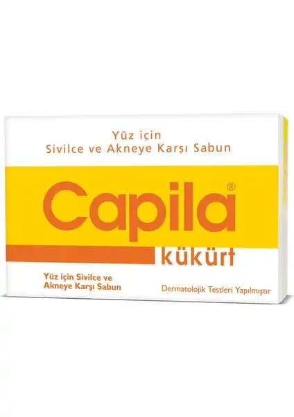 Capila Doğal Kükürtlü ve Katranlı Sabun: Akne ve Yağ Dengesini Sağlayan Doğal Çözüm