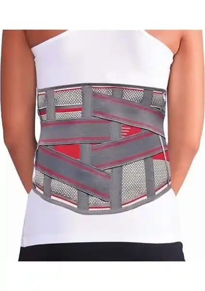 Case KB-724 Çelik Balenli Örme Lumbosakral Bel Korsesi Güçlü Destek ve Konfor Sunar