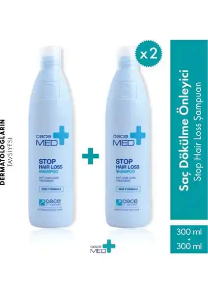 Cecemed Stop Saç Dökülmesine Karşı Şampuan ile Saçlarınızı Güçlendirin