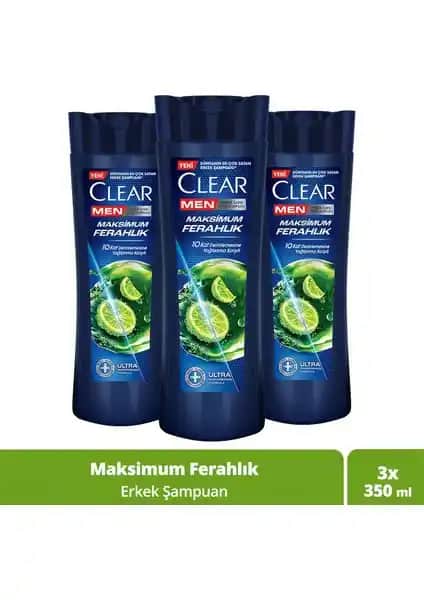 Clear Men Kepeğe Karşı Etkili Şampuan ile Saç Derisini Koruma ve Ferahlık Sağlama