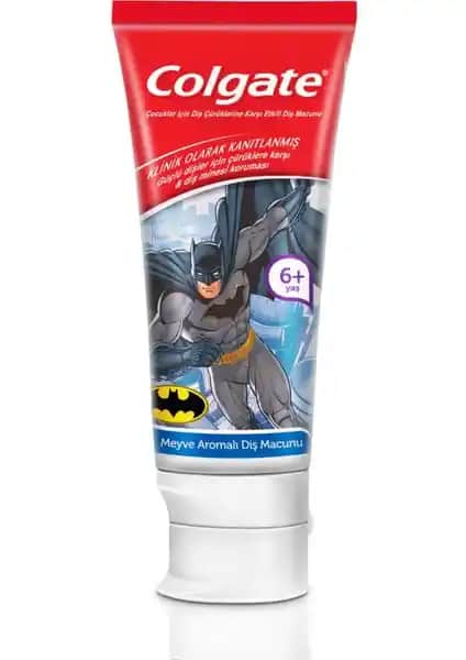 Çocuklar İçin Güvenli ve Lezzetli Colgate Barbie Batman Diş Macunu Ürün Özellikleri