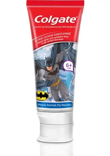 Çocuklar İçin Güvenli ve Lezzetli Colgate Barbie Batman Diş Macunu Ürün Özellikleri