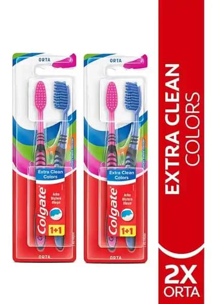 Colgate Extra Clean Dil Temizleyicili Arka Dişlere Uzanan Orta Diş Fırçası Ürün Tanıtımı ve Özellikleri