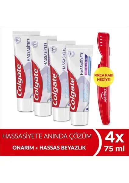 Colgate Hassasiyete Anında Çözüm Diş Macunu ile Hassasiyet ve Beyazlık Sağlayan Etkili Çözüm