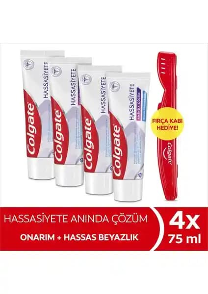 Colgate Hassasiyete Anında Çözüm Diş Macunu ile Hassasiyet ve Beyazlık Sağlayan Etkili Çözüm