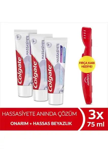 Colgate Hassasiyete Anında Çözüm Onarım ve Beyazlık Diş Macunu Özellikleri ve Faydaları