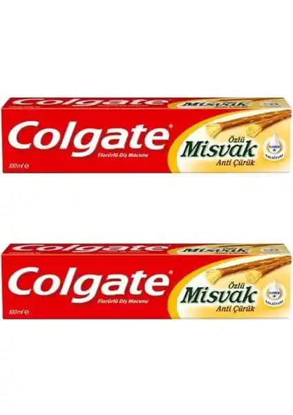 Colgate Misvak Diş Macunu Güçlü ve Doğal Temizlik Sağlayan Ağız Bakım Ürünü