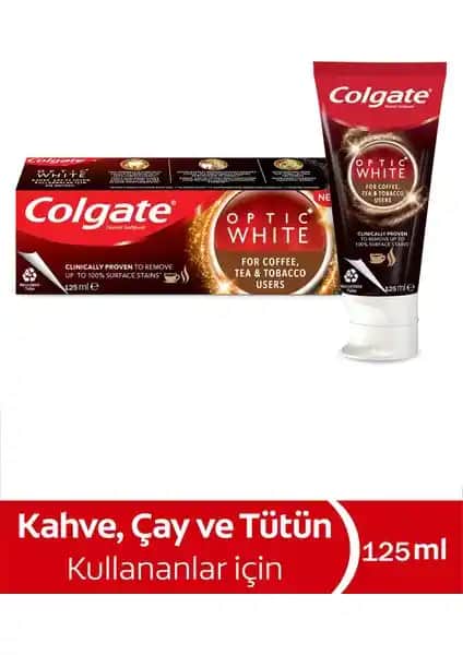 Colgate Optic White Kahve, Çay ve Tütün İçin Özel Diş Macunu İncelemesi ve Kullanım Yöntemleri