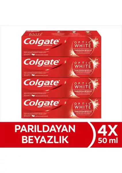 Colgate Optic White Parıldayan Beyazlık Diş Macunu ile Güvenilir ve Etkili Diş Bakımı