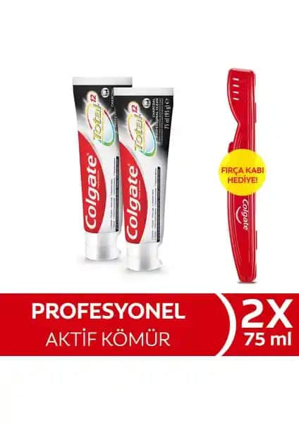 Colgate Total Aktif Kömür Nane Aromalı Diş Macunu ile Güçlü Ağız Bakımı ve Beyazlık