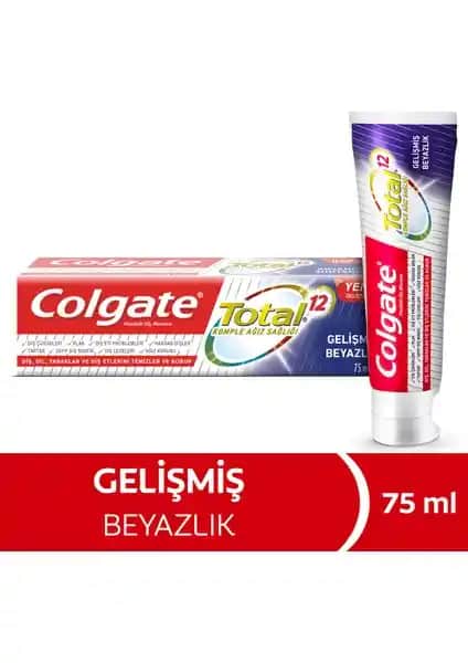Colgate Total Gelişmiş Diş Macunu ile Günlük Ağız Sağlığı ve Beyazlatma Çözümü