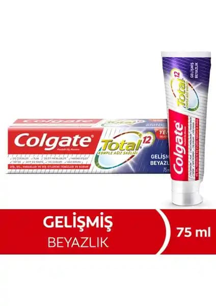 Colgate Total Gelişmiş Diş Macunu ile Günlük Ağız Sağlığı ve Beyazlatma Çözümü