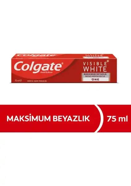 Colgate Visible White Maksimum Beyazlık Diş Macunu: Etkili Beyazlatma ve Koruma Özellikleri