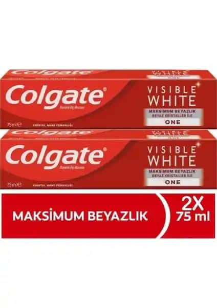 Colgate Visible White Maksimum Beyazlık Diş Macunu ile Parlak ve Sağlıklı Gülüşler İçin Güvenilir Seçenek