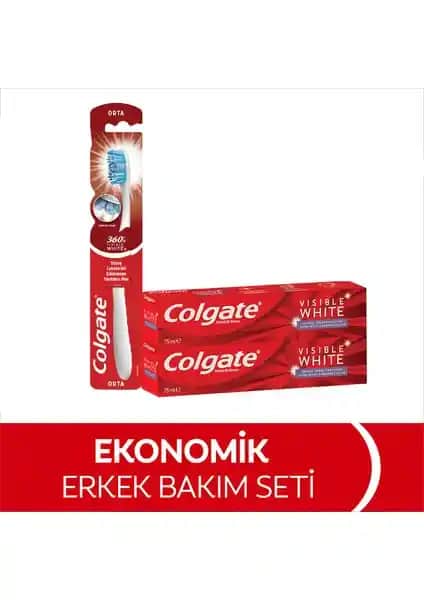 Colgate Visible White Maksimum Beyazlık Diş Macunu ve Çok Yönlü Diş Fırçası Ürün İncelemesi