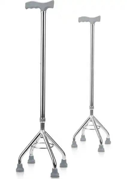 Comfort Plus DY05932 4 Ayaklı Baston ile Güvenli ve Konforlu Yürüyüş Destek Aracı