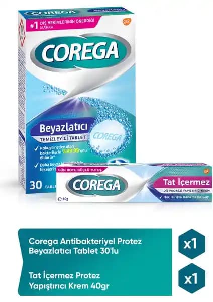 Corega Protez Ürünleri: Hijyen ve Stabilite İçin Güvenilir Çözüm