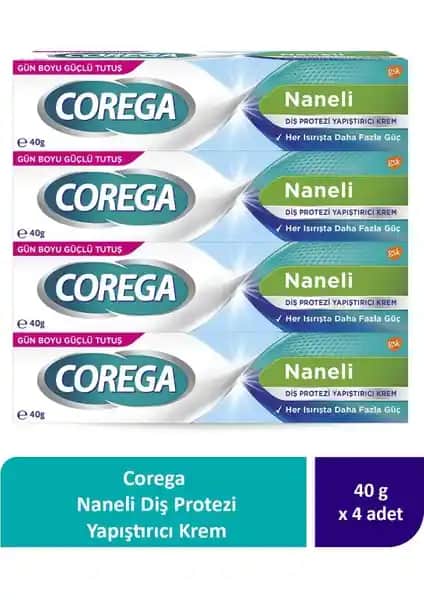 Corega Süper Protez Yapıştırıcı Krem: Doğal ve Güçlü Yapışma Sağlayan Ürün