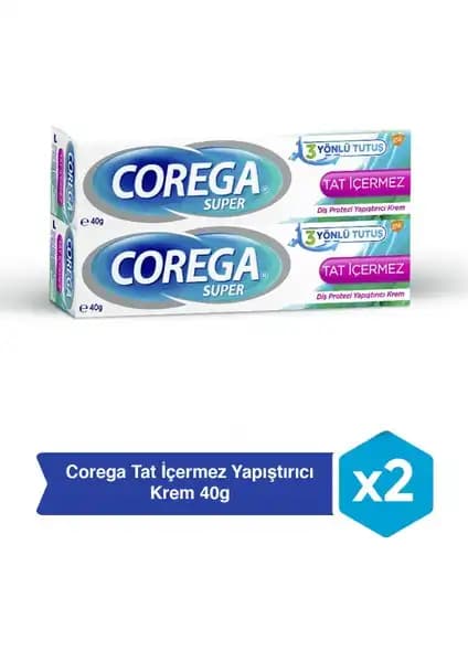 Corega Tat İçermeyen Yapıştırıcı Krem: Güvenli ve Etkili Protez Sabitleme Çözümü