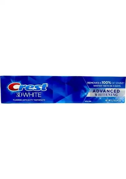 Crest 3D White Advanced Whitening Diş Macunu: Hızlı ve Güvenilir Beyazlatıcı Etki