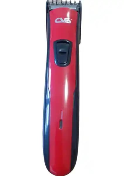 CVS Dn 7498 Kırmızı Renkli Saç Sakal Tıraş Makinesi Gelişmiş Teknoloji ve Pratik Kullanım