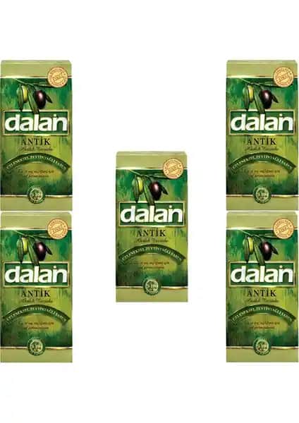 Dalan 5'li Antik Pirina Doğal Zeytinyağlı Sabun Cilt Sağlığı ve Güzelliği için