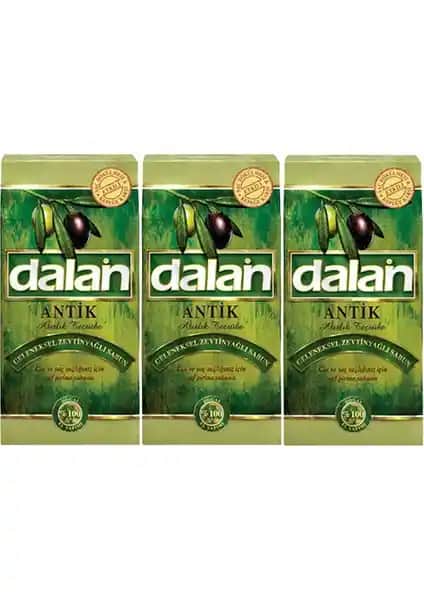 Dalan 5'li Antik Pirina Doğal Zeytinyağlı Sabun Paketleri Güvenilir ve Doğal Cilt Temizliği İçin