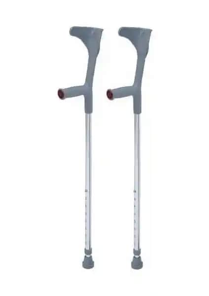 Dayanıklı ve Ergonomik Case Kanedyen Koltuk Değneği Gri Renk ile Güvenli Yürüyüş