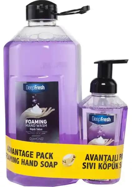 Deep Fresh Diamond Köpük Sabun Amethyst ile hijyen ve ferahlık sağlayan etkili temizlik ürünü