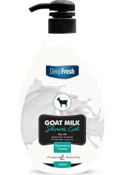 Deep Fresh Keçi Sütü Duş Jeli: Doğal ve Etkili Cilt Temizleme Çözümü