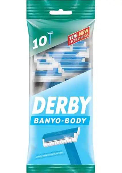 Derby Banyo 10'lu Poşet: Hijyenik ve Kullanışlı Tıraş Ürünü Seçenekleri