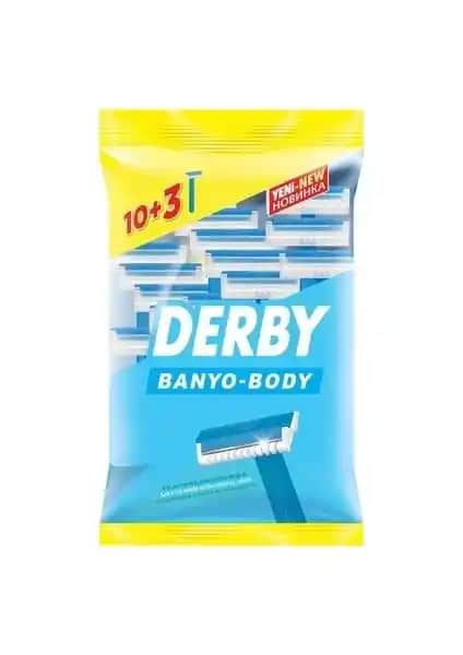 Derby Banyo Tıraş Bıçağı 10+3: Hijyen ve Konfor Sunan Ekonomik Çözüm