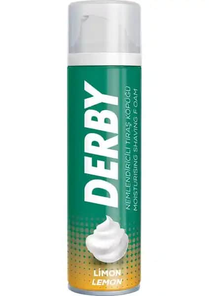 Derby Limonlu Ferahlatıcı Tıraş Köpüğü: Hassas Ciltler İçin Günlük Bakım ve Konfor
