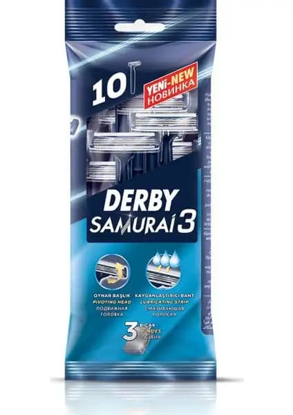 Derby Samurai Klasik 3'lü Tıraş Bıçağı Paketi Günlük Kullanım ve Performans İncelemesi