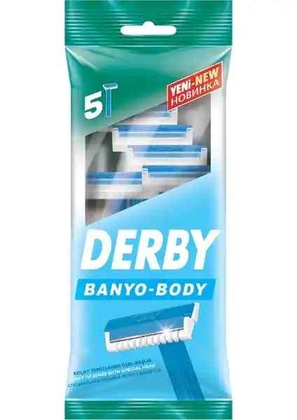 Derby Tek Banyo 5'li Poşet: Günlük Temizlik ve Hijyen İçin Pratik Çözüm